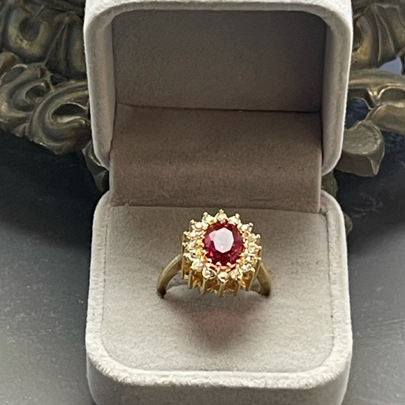 Ruby red ring - Picture 3 of 6